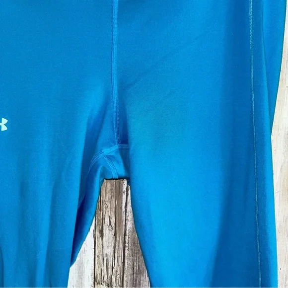 Under Armor Blue Compression Leggings - Picture 3 of 6